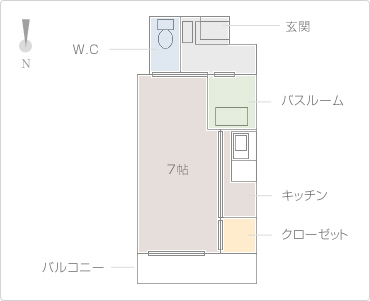 リノベーション pace 402号室